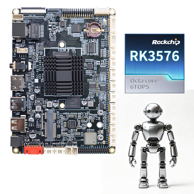 Rockchip RK3576 Development Board with 8GB 64GB and Android Linux System for AIoT Edge Computing and Hardware Coding