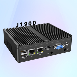 インテルJ1900 N2840 <span class=keywords><strong>2</strong></span> LAN Wifi 4Gソフトルーターデスクトップファイアウォール湖ItxミニPCサーバーファンレスクアッドコア - Product Image 1