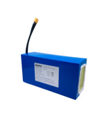 Batterie lithium-ion 36V 25Ah avec protection intelligente BMS pour vélos électriques et trottinettes électriques, personnalisable en 24V/36V/48V/60V/72V 25Ah