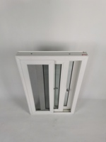 Fenêtres coulissantes en PVC Hurricane 4 pieds x 4 pieds en gros avec moustiquaire de sécurité