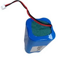 Paket Baterai Custom ICR18650 3.7volt 3.7V 10Ah 18650 1s4p dengan Steker 2Pin