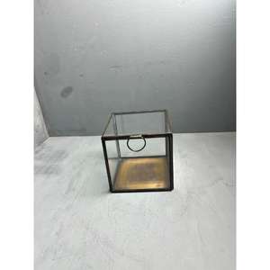 Decorative Jewellery <b>Box</b> made with Brass & <b>mirror</b>/ glass used for <b>jewelry</b> showcase & storage Supplier from India - Product Image 5