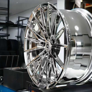 Mâm xe hợp kim nhôm mạ crôm tùy chỉnh 16 17 18 19 20 21 22 inch 5x114.3 5x112 5x110 5x120 lõm sâu đúc của 722Auto - Product Image 1