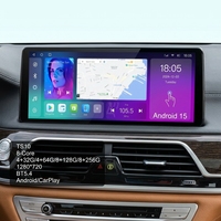 Vente en gros d'écrans de voiture Android KZS de 12,3 pouces, navigation GPS, WIFI, Carplay, Android Auto, autoradio stéréo, lecteur DVD de voiture pour Smart BMW