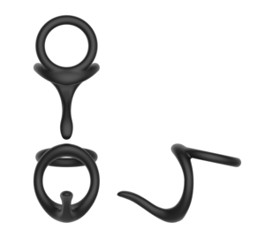 Op Maat Gemaakte Zachte Huid Vriendelijke Comfort Hoge Kwaliteit Vloeibare Siliconen Geen Functie Mannen Mannelijke Haan Ringen - Product Image 1