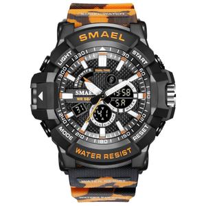Reloj Deportivo Digital SMAEL 1809MC de Moda con Correa de Camuflaje para Hombre y Mujer, Montre Femme - Product Image 2