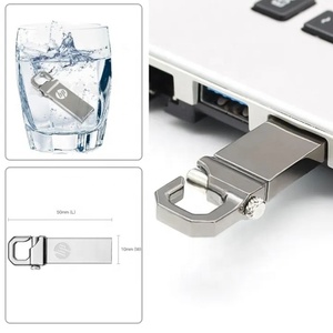Tùy chỉnh USB Key 4GB 8GB 16GB Kim Loại USB Stick 32GB 64GB 128GB CLE USB Ổ đĩa Flash 2.0 3.0 Flash Đĩa Bút ổ đĩa Pendrive - Product Image 2