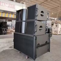 Kabinet Kosong Line Array K212 Dual 12 Inch, Kotak Speaker Kosong Subwoofer KS28 Dual 18 Inch, Kayu Lapis Birch dengan Perlengkapan Rigging