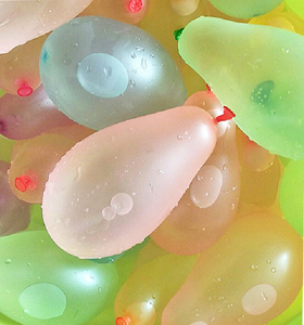 Ballons miniatures personnalisés de haute qualité 0,22g 2,8g 2 pouces 3 pouces réutilisables à remplissage rapide rose Holi <span class=keywords><strong>Magic</strong></span> 100 ballons en latex à l'eau - Product Image 1