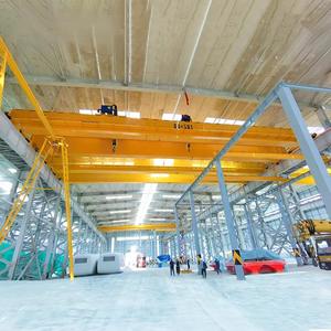 Grúa <span class=keywords><strong>Puente</strong></span> de Doble Viga de 40T de Diseño Profesional con Dos Polipastos de 20T para Elevación de Alta Precisión en Plantas Siderúrgicas - Product Image 1