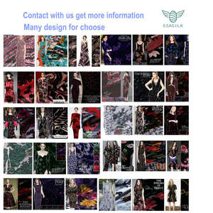 Оптовая продажа от фабрики, sesasilk, дышащая ткань из шелка, вискозы, металлического бархата, для создания одежды и одежды - Product Image 2