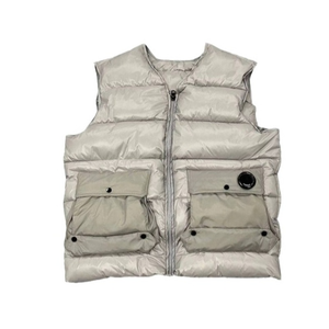 سترة رجالية بدون أكمام عالية الجودة بتصميم عصري مع سحاب للإغلاق، ملابس خارجية للشتاء، سترة دافئة جديدة للرجال - Product Image 5