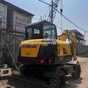Corea del Sur utilizó la excavadora de ruedas Hyundai 60W-7 con buen rendimiento, excavadora de ruedas Hyundai de segunda mano - Product Image 5