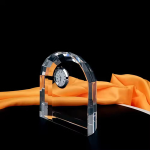 Honor của pha lê sáng tạo tùy chỉnh pha lê vòm đồng hồ nhỏ pha lê bảng đồng hồ - Product Image 6