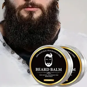 Men's Leave-in Beard Cream Natural Conditioner Beard Styling Balm Beard Cream For Mens Mustache Care