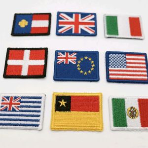 OEM/ODM 맞춤형 자수 전술 사기 배지 의류 배낭 용 벨크로 용 국기 패치 모자 용 펠트 원단 - Product Image 3