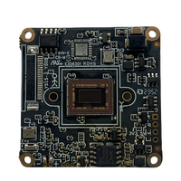 Modul Kamera CCTV IP Jaringan 2MP 30FPS GK7205V200 IMX307 H.265 38x38mm Papan PCB Lapis Tunggal untuk Kompatibel dengan Aplikasi TUYA HIK