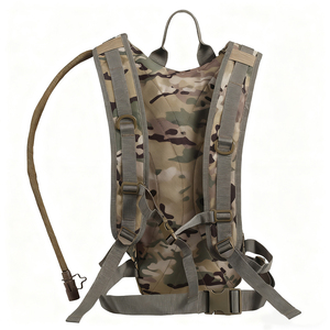 Camouflage Outdoor <b>Hydration</b> Backpack Rucksack Sports Water Bag Without <b>Bladder</b> for Hiking Cycling Camping - Product Image 6