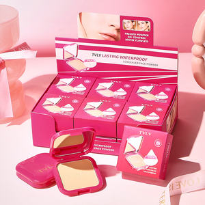 TVLV Natural Mineral Lightweight Private Label longa duração maquiagem impermeável Matte Face Pressed Setting Powder - Product Image 1