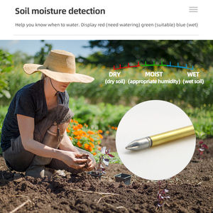 JQ001 Pflanzen Säure Luft feuchtigkeit Garten Blumen wasser analysator 3 in 1 Boden PH Fertility Meter Detektor Bodenfeuchte sensor Meter - Product Image 5