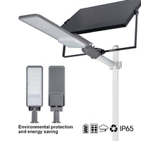 Lampe solaire de rue autonome KCD à angle réglable 12v DC blanc chaud CE RoHS tout en un 100w 200w 300w 400w 500w LED