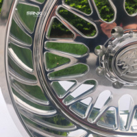 Jantes de voiture forgées sur mesure 5x127 5x5.5 6x139.7 8x170 6x135 8x6.5 8x180 Polies 20x10 22x10 22x12 24x12 24x14J