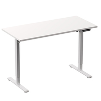 Bureau debout ergonomique, durable et moderne, pivotant, réglable en hauteur électriquement (720-1180 mm), programmable, en métal, pour la maison et le bureau