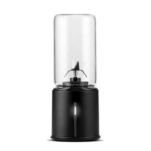 Thiết kế mới chất lượng cao USB nước trái cây Máy xay sinh tố sữa <span class=keywords><strong>Shaker</strong></span> chai thủy tinh tay Mixer xách tay cá nhân Máy xay sinh tố cup - Product Image 2