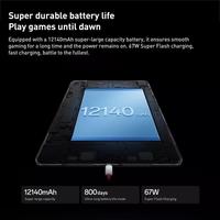 2025 plus récent OnePlus Pad 2 Pro 13.2 pouces WiFi tablette PC, 16 Go + 1 To Octa Core 13MP caméra 12140mAh tablette