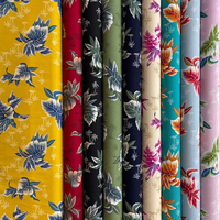 Vente en gros de robes design personnalisées 100% viscose rayonne impression numérique florale baati somali filé pour femmes tissu de stockage léger