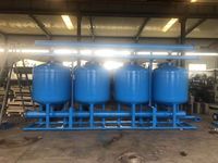 Filtre à sable de quartz bleu Economizer et filtre à galets pour l'irrigation, entretien et nettoyage faciles pour l'arrosage