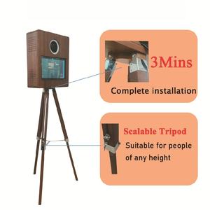 WOOD COLUMN <strong>PHOTO</strong> Kiosk Unlimited Space Use Support Camera Printer Birthday Party <strong>Photo</strong> <strong>Equipment</strong> - Product Image 5