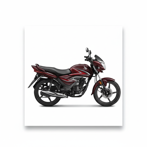 Batería brillante de 125CC para motocicleta, BSVI, color rojo, metálico, de la India - Product Image 1