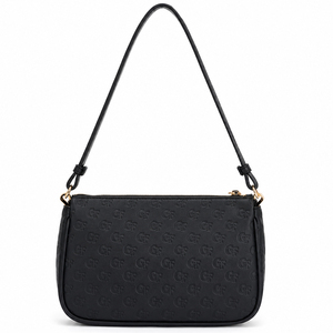 Ensemble de sacs à bandoulière pour femme en cuir PU rose personnalisé avec porte-monnaie assorti et pochette avant, sac à main décontracté pour tous les jours - Product Image 3