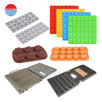 Moldes de Silicona para Caramelos de Goma, Producto para el Hogar, Servicios de Moldeo por Inyección CNC de Múltiples Cavidades