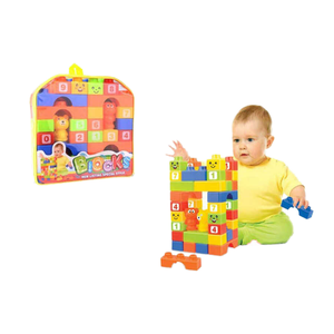 Các loại màu sắc <span class=keywords><strong>DIY</strong></span> giáo dục bé xây dựng khối thiết lập nhựa <span class=keywords><strong>DIY</strong></span> lắp ráp phong cách với khối - Product Image 1