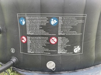 Spa gonflable familial pour extérieur, jardin, pour adultes et enfants, plaisir aquatique estival