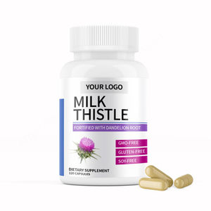 Oem Odm Organic Herbal Health <b>Supplement</b> Milk Thistle <b>Supplement</b> Milk Thistle Capsule 60 - Product Image 1