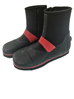 Bottes en caoutchouc néoprène pour hommes, chaussures de sport décontractées à lacets, baskets à plateforme sauvage, chaussures en caoutchouc vulcanisé bon marché