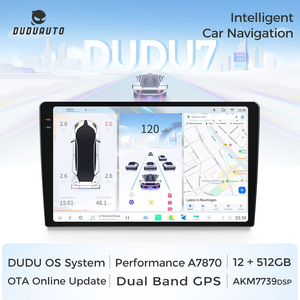 DUDU 7 Car Player Radio Navigation Car Headunit Device Support 360 Camera Wireless <strong>CP</strong> for SU09 Subaru Legacy Outback 2003-2009 - Product Image 6