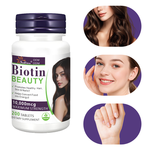 Compresse di Biotina, Zinco e Selenio della Source Factory per Promuovere la Salute di Capelli, Pelle e Unghie. - Product Image 5