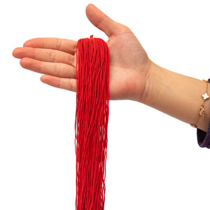 حبل ملون دائري مجدول صديق للبيئة بسمك 0.2 مم - 2.5 مم، حبل مطاطي مرن للاستخدام في الملابس - Product Image 5