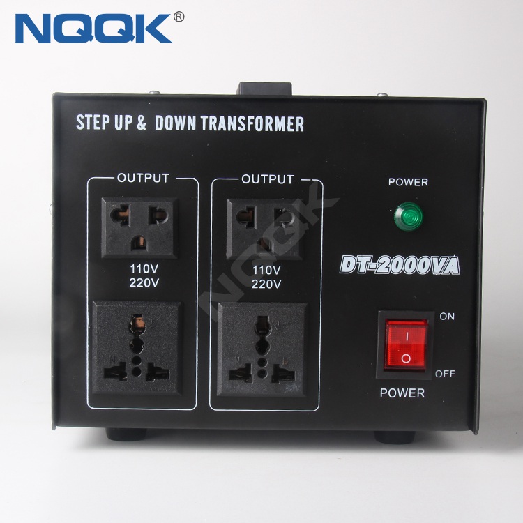 昇降圧コンバーター DT-2000VA、2000VA 昇降圧トランス 220Vから110Vへ