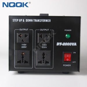 Convertidor de Voltaje Elevador/Reductor DT-2000VA, Transformador Elevador/Reductor de 2000VA de 220V a 110V - Product Image 2