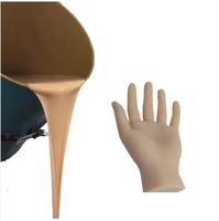 Silicone liquide de qualité alimentaire pour moulage professionnel, matière première en caoutchouc de silicone à haute fluidité, durcissement au platine, pour jouets sexuels