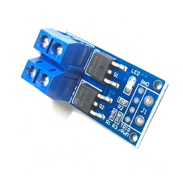 Taidacent 15A 400W DC 5V to 36V Regulation Electronic Switch High Power Driving Mosfet PWM Motor Control Circuit