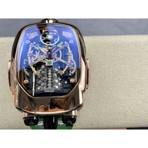 Reloj Automático de Acero Inoxidable Unisex de Lujo, Estilo Ejecutivo, Resistente al Agua, Espejo de Zafiro, Esfera Mecánica Jacob de Alta Calidad - Product Image 2