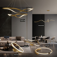Lámpara minimalista de cobre, lámpara de dormitorio de lujo, lámpara de techo, luz de techo de estudio minimalista moderna