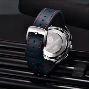 <strong>Retro</strong> Dial Men's Watches Top Luxury Brand PAGANI DESIGN Chronograph Quartz Watch Sports Waterproof Leather <strong>Clock</strong> - Product Image 5