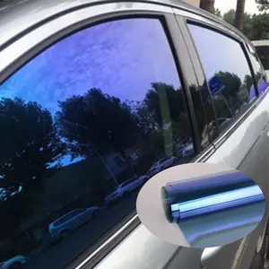 Uv Proof Solar Film For Car Window 60% Vlt Nano Ceramic Window Glass Film Chameleon Tint 1.52m X 30m